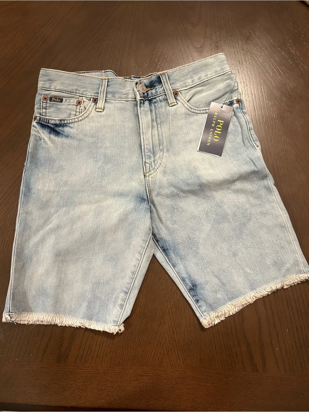 Ralph Lauren Boy’s Denim Jean Shorts Size 12